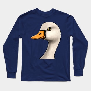 Goose Portrait Long Sleeve T-Shirt